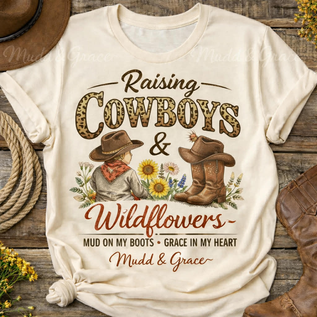Cowboys and Wildflowers Graphic Tee | Mudd & Grace