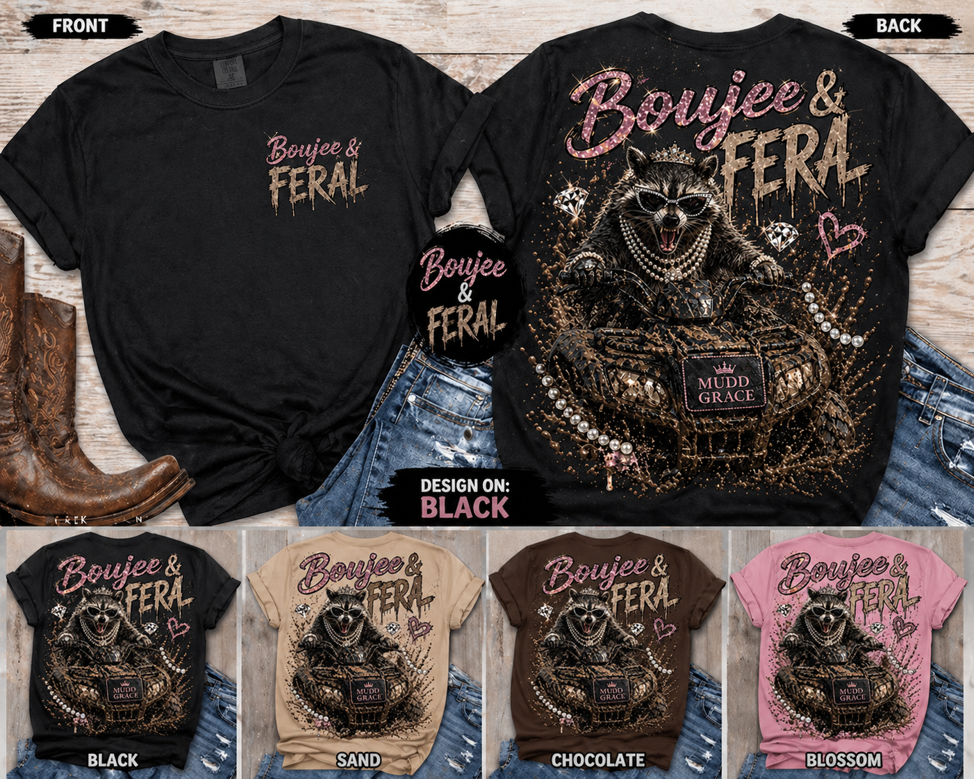 Boujee & Feral Graphic Tee