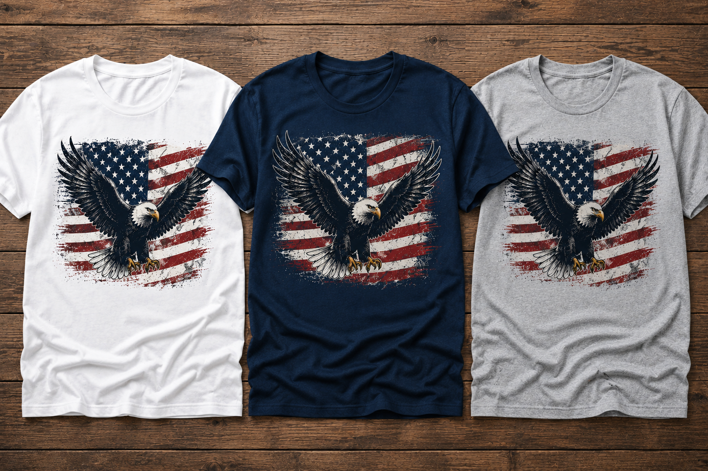 American Eagle Flag Graphic Tee