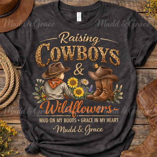 Cowboys & Wildflowers Tee/Tumbler Bundle