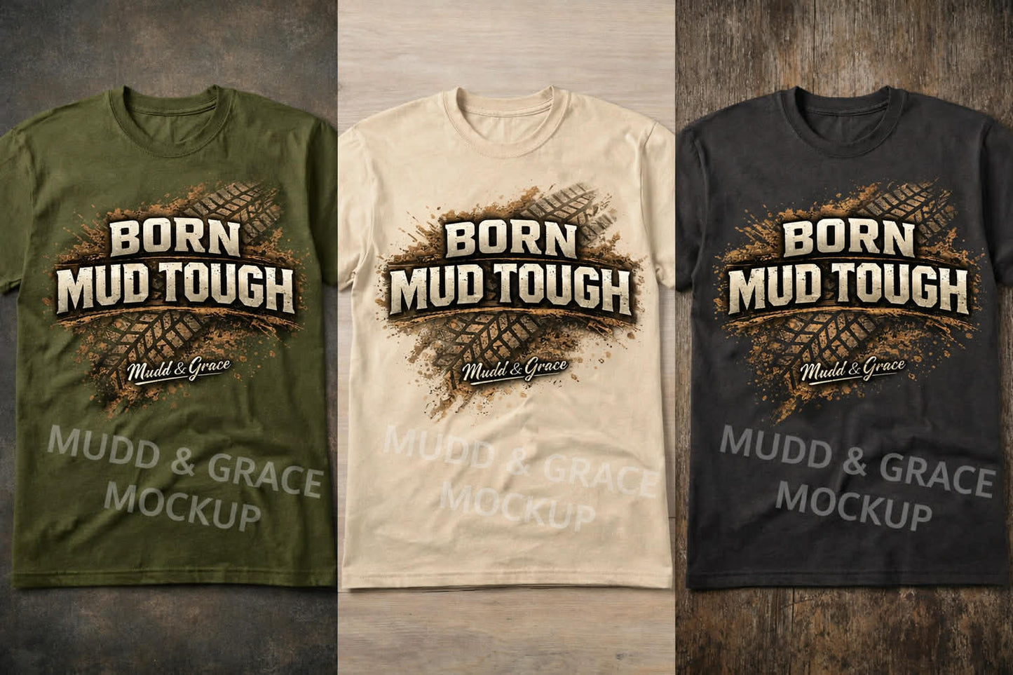 Mud Tough tee