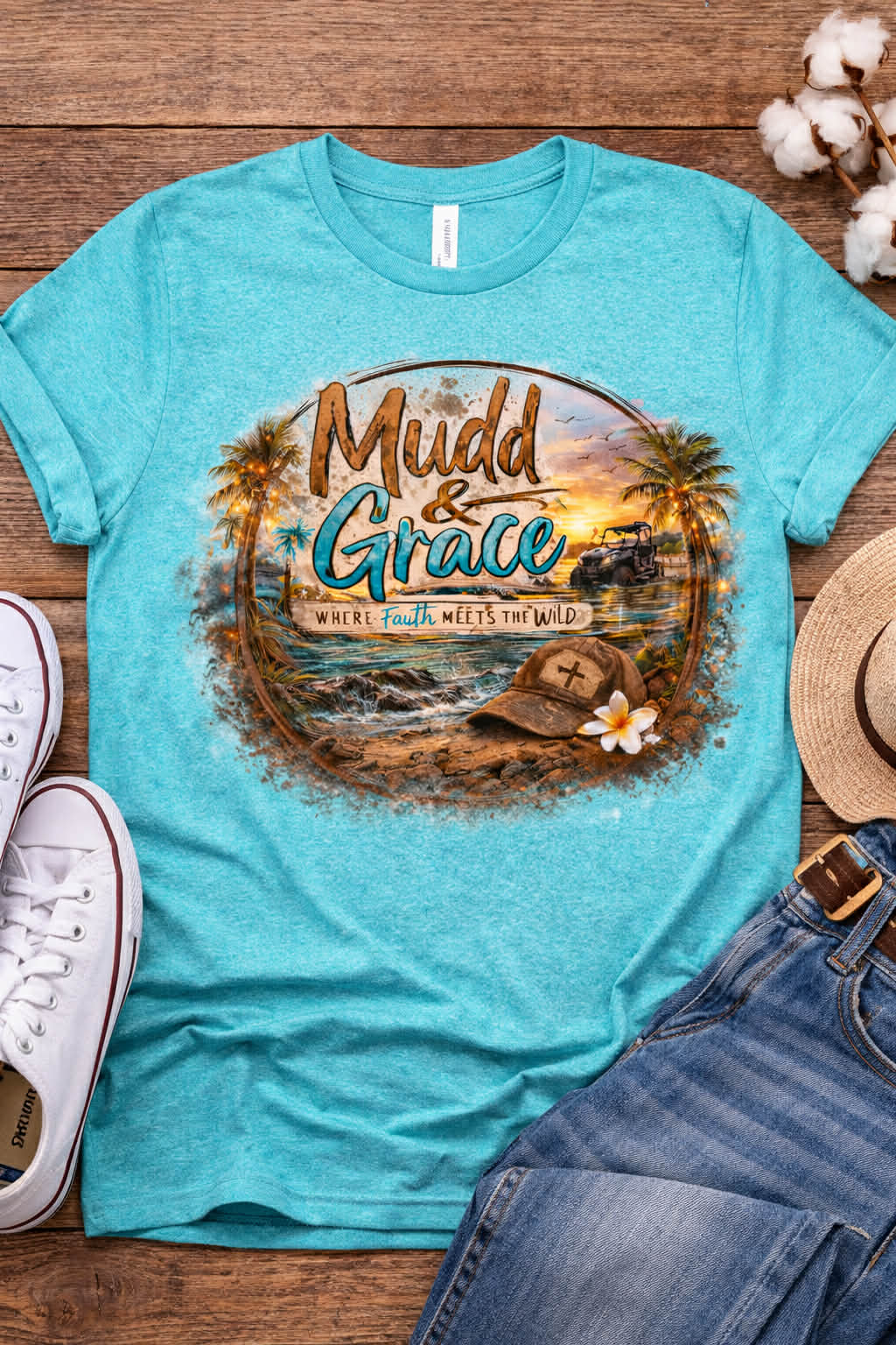 Mudd & Grace Signature Logo Tee
