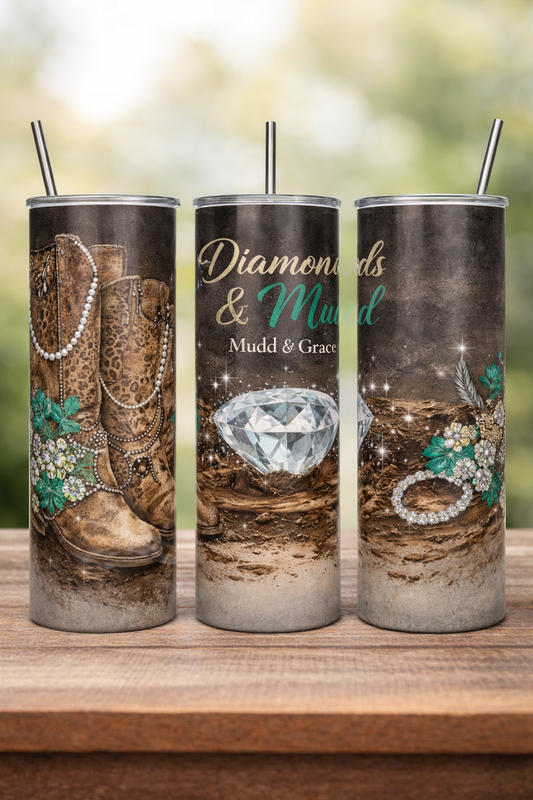 Diamonds & Mud Tumbler