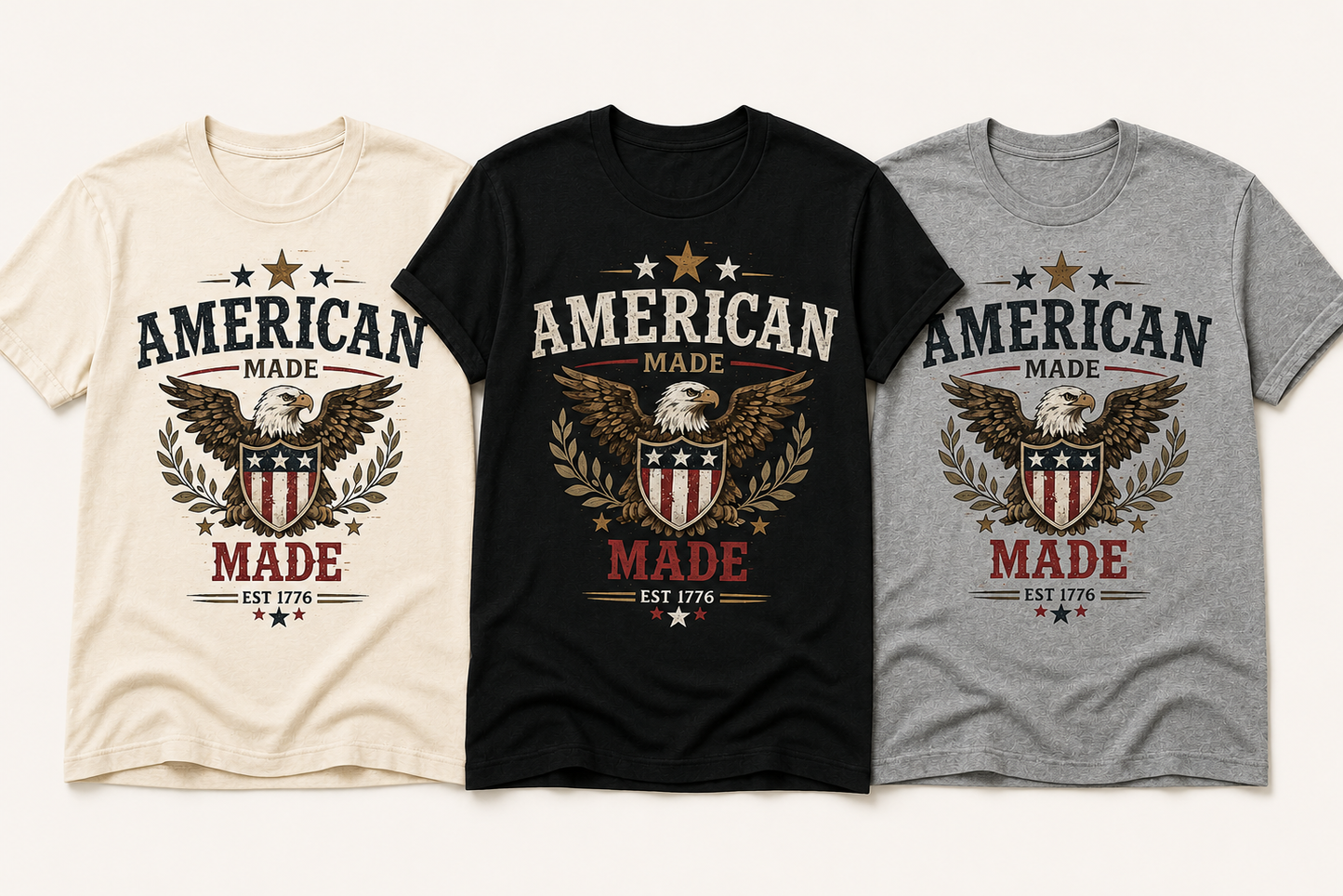 American Made Est. 1776 Eagle Graphic Tee