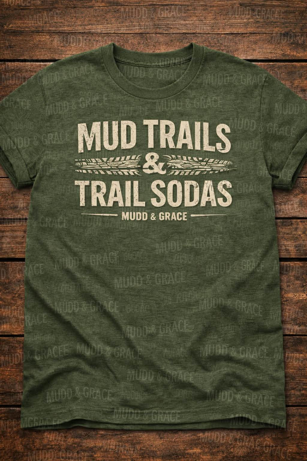 Mud Trails and Trail sodas Tee